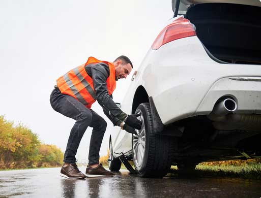 Tire Puncture & Repair Assistance